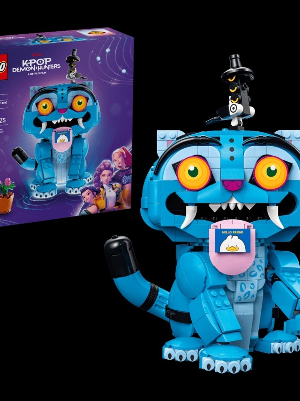 Lego Kpop Demon Hunters Derpy Tiger And Susi Bird